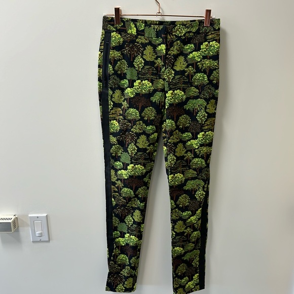 Kate Spade Saturday Printed Skinny Leg Pants • Sz 4 • NEW! - Picture 2 of 14